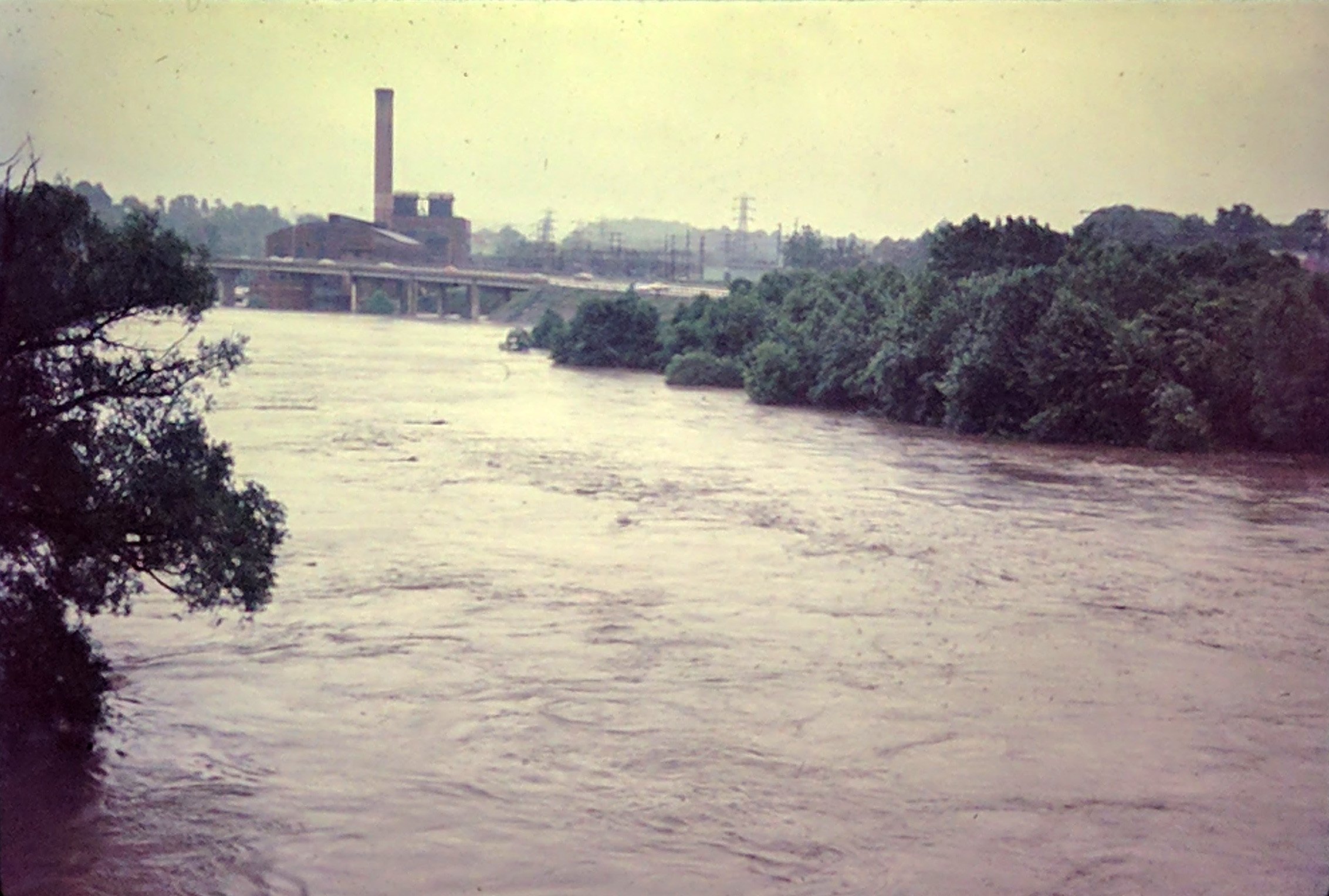 Hurricane Agnus - Reading PA 1972 - Schuykill River