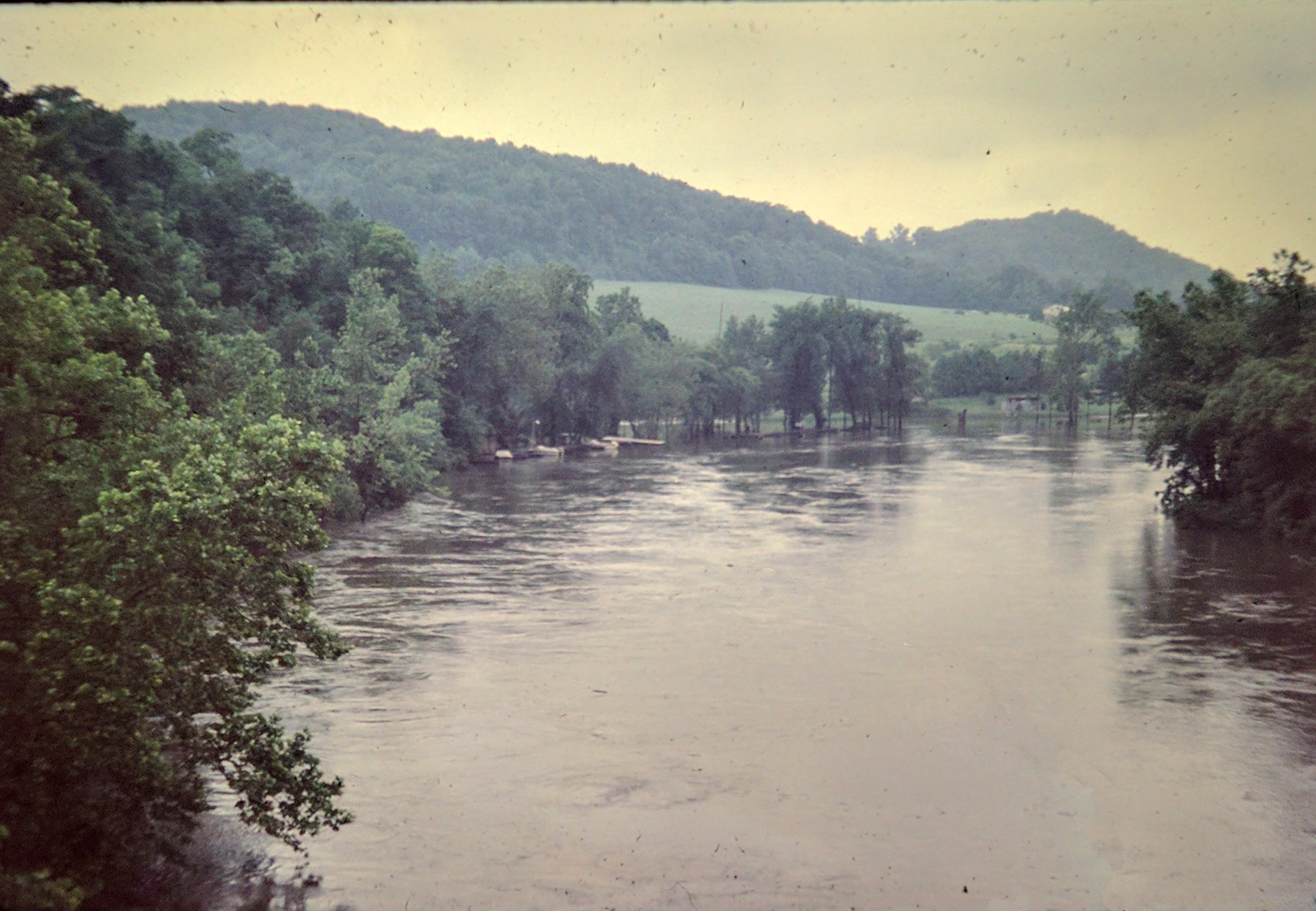 Hurricane Agnus - Reading PA 1972 - Schuykill River