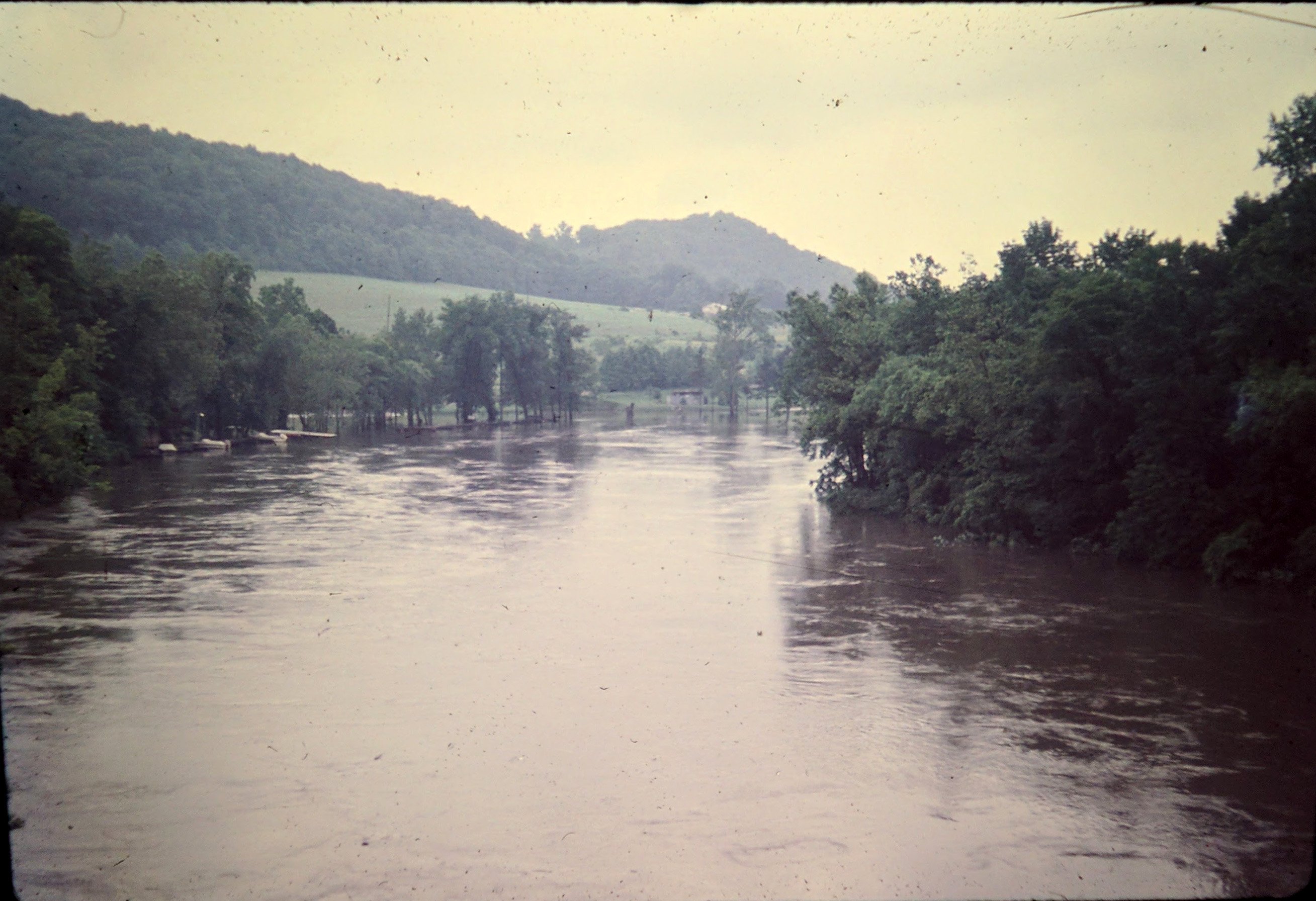 Hurricane Agnus - Reading PA 1972 - Leesport - Schuykill River