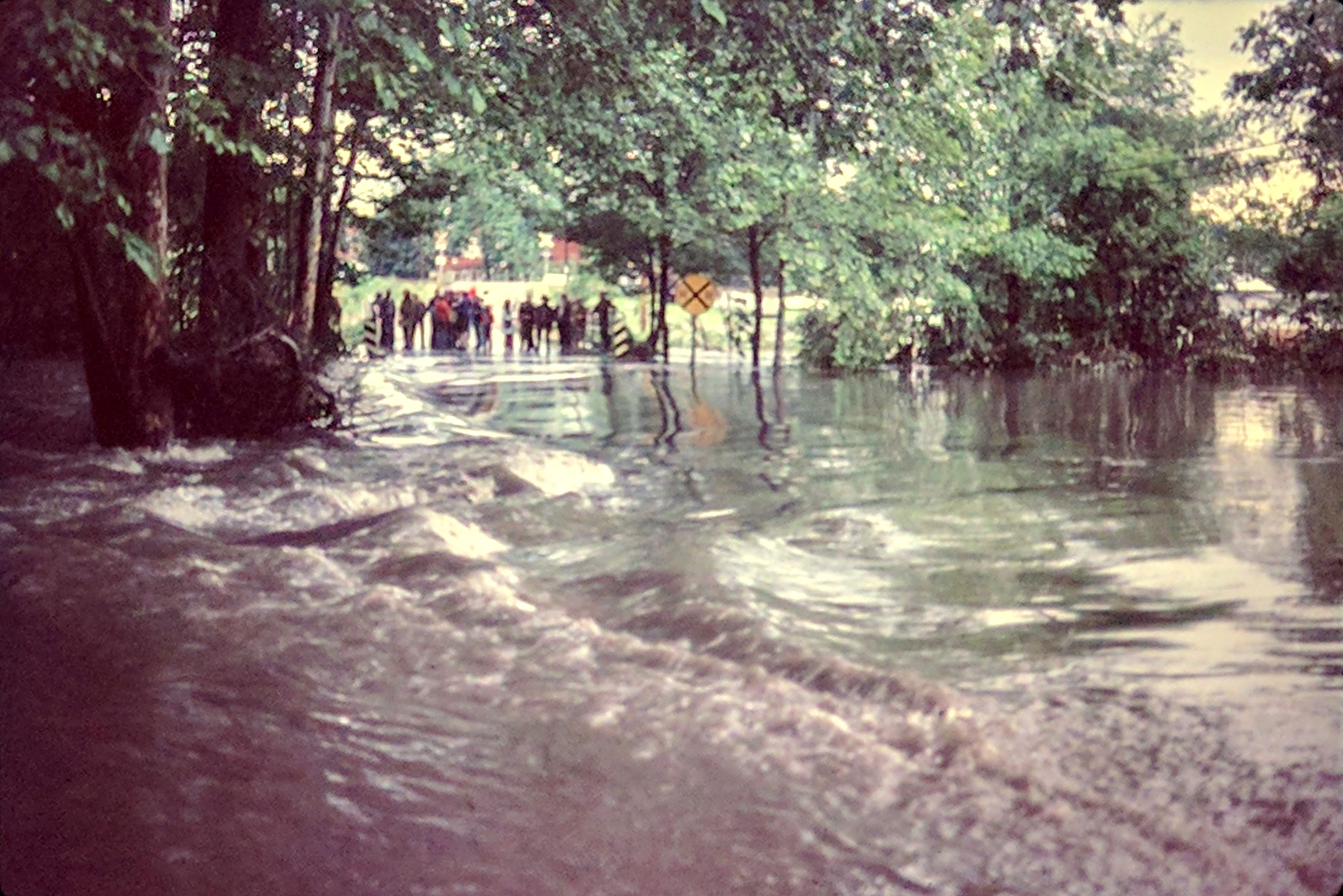 Hurricane Agnus - Reading PA 1972 - Leesport - Schuykill River