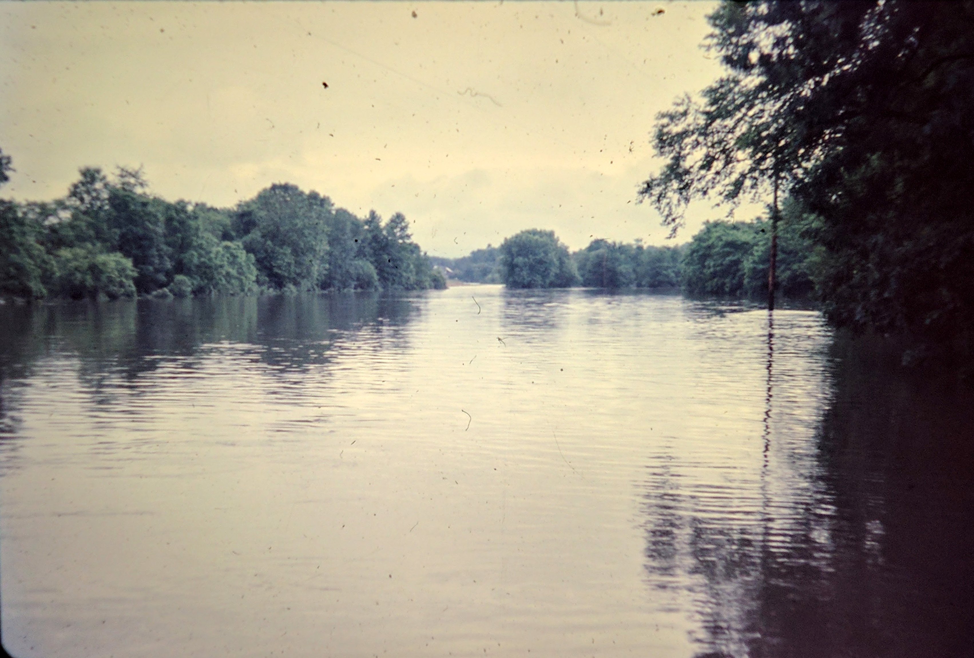 Hurricane Agnus - Reading PA 1972 - Schuykill River