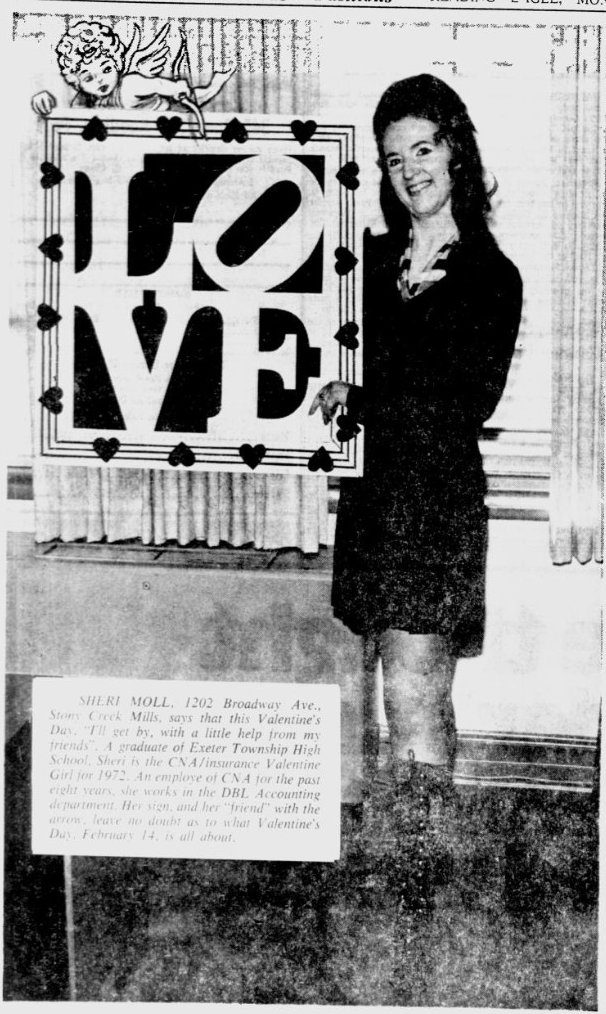 Valentine's day 1970s