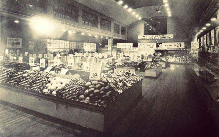 Inside B. & J. Saylor Food, 401 Penn Street 