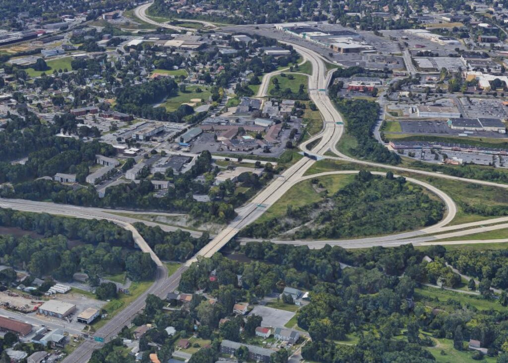 Warren Street Bypass 1959 And Today Berks Nostalgia   Warren Street Bypass Today 1024x731 