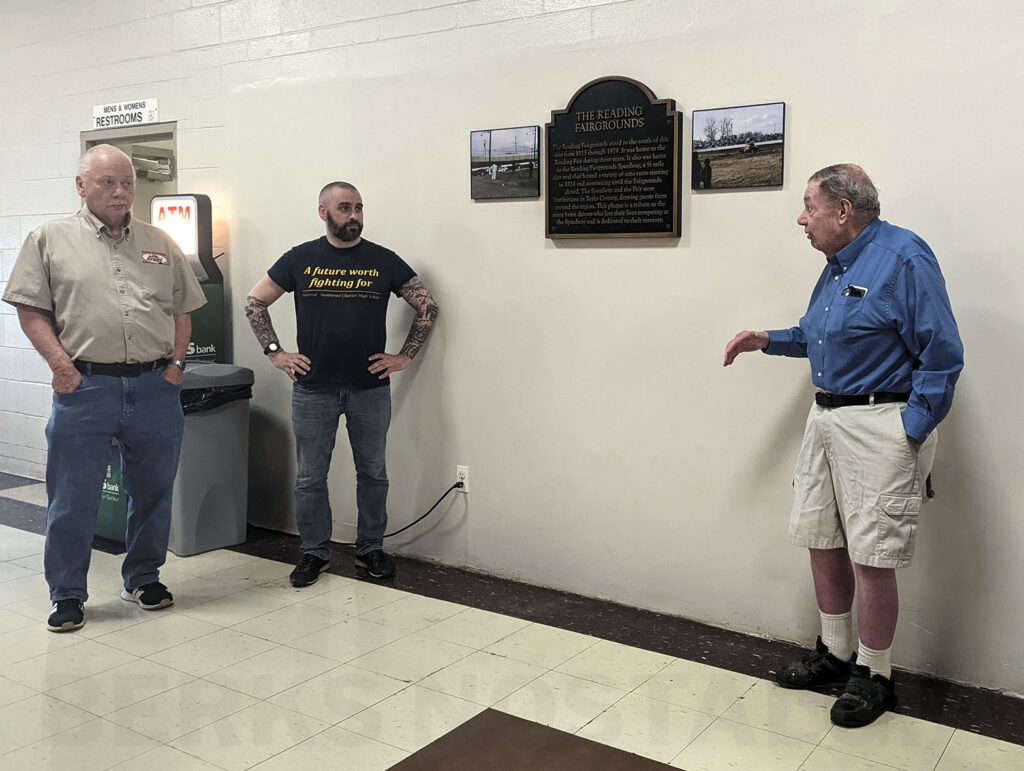 Reading Fairgrounds Plaque