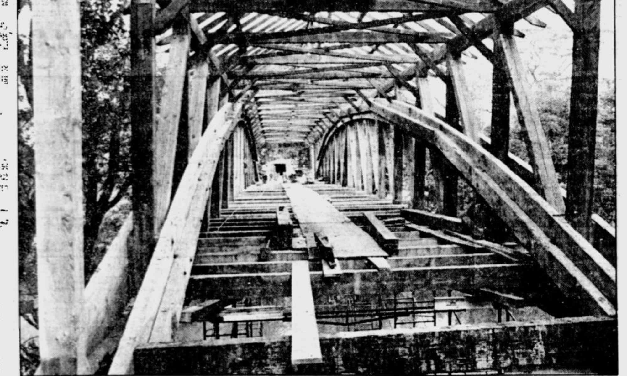 Red Bridge Renovated Summer 1969 Berks Nostalgia Reading Berks