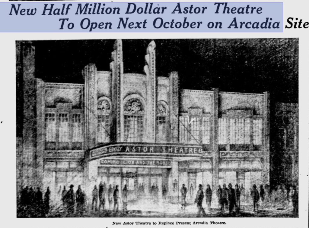 Astor Theatre - 732 Penn Street, Reading - Berks Nostalgia