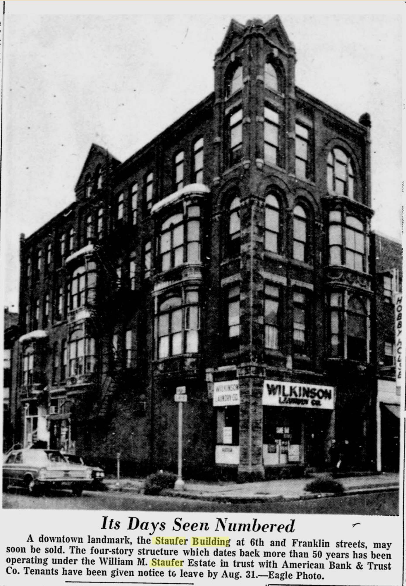 Staufer Building - 62 S. 6th Street